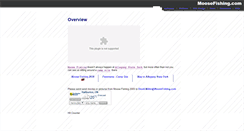 Desktop Screenshot of moosefishing.com